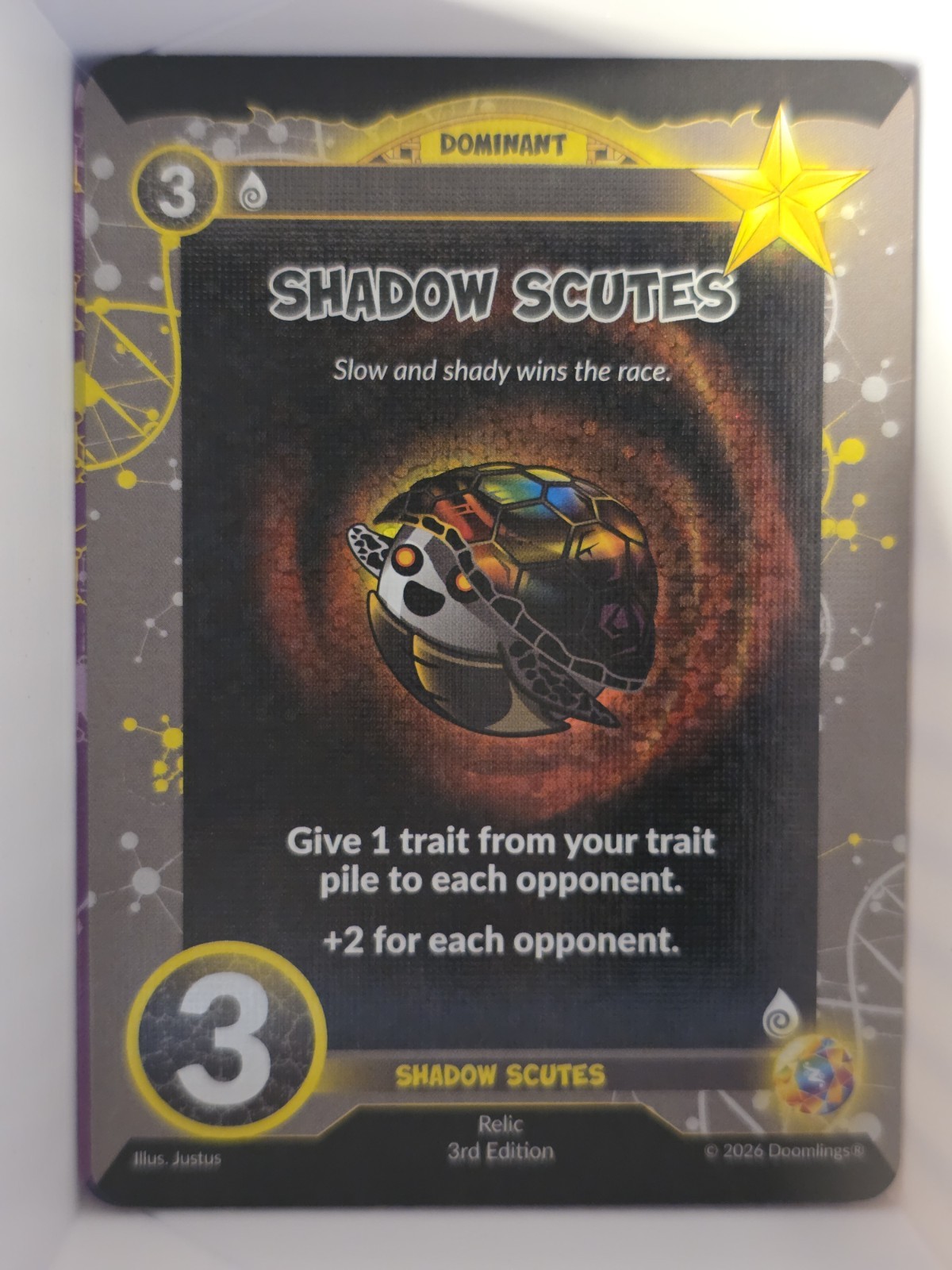 Doomlings Shadow Scutes Dominant Relic Card 3rd Edition Doomlings Shadow Scutes Dominant Relic Card 3rd Edition
