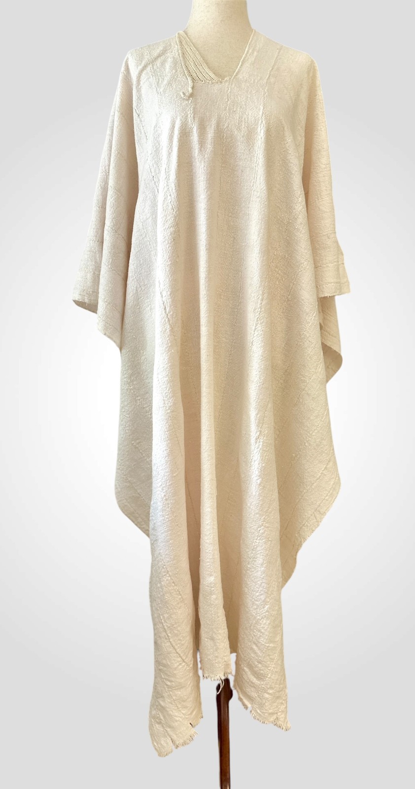 Antique c1900 Hausa Nupe Riga Tobe Robe Nigeria Handwoven Cotton African Textile