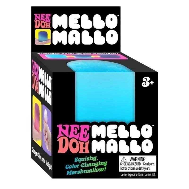 NeeDoh like Mello Mallo Color-Changing Squishy Viral Marshmallow Fidget Kids NEW