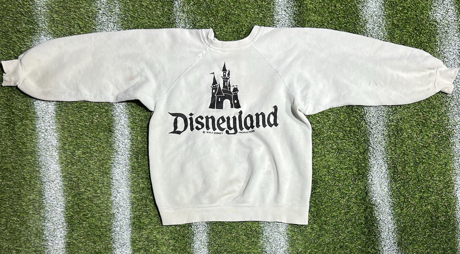 Vintage 50s 60s Walt Disney World Sweatshirt Kids Youth 14-16 Small RARE