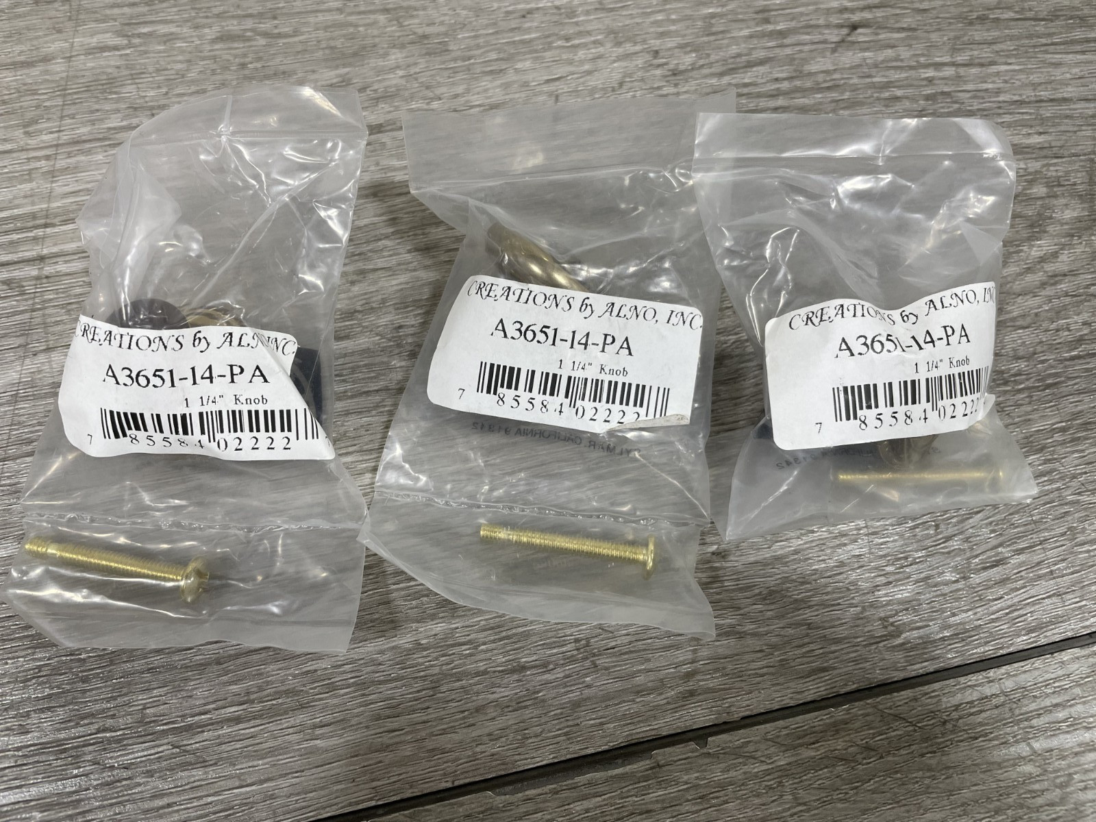 LOT OF 3 Alno A3651-14 1-1/4\