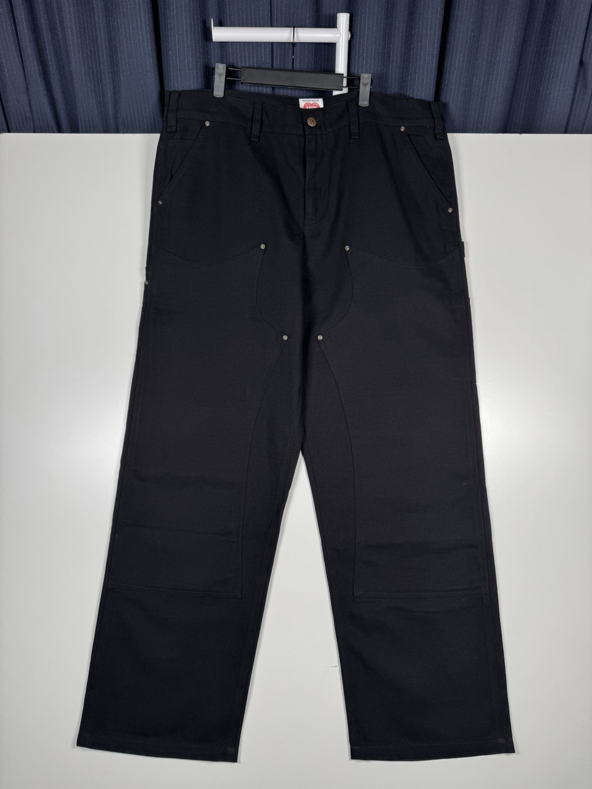 Hidden Characters Chicago Double Knee Pants Cotton Black - 42x33