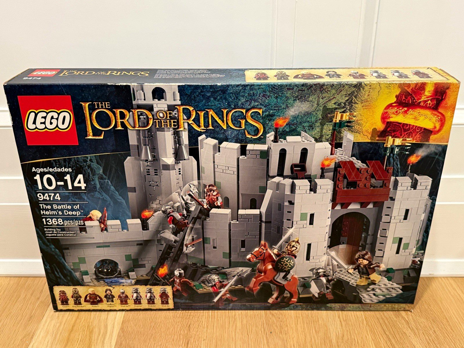LEGO The Lord of the Rings 9474 Battle of Helm's Deep New Sealed Theoden Haldir LEGO The Lord of the Rings 9474 Battle of Helm's Deep New Sealed Theoden Haldir