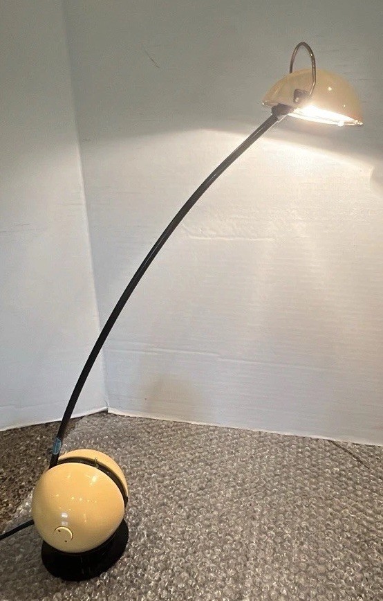 Vintage Alina Valenti “Space Age” Table Lamp Italy 1970s Works Great- Pls Read