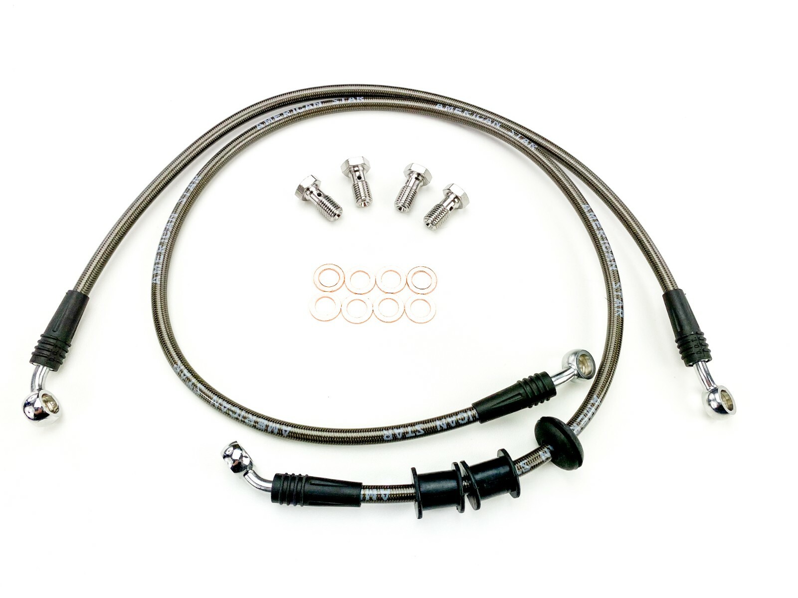 Speedline'z Honda Grom & MSX125 Front & Rear Stainless Steel Brake Lines 15-26*