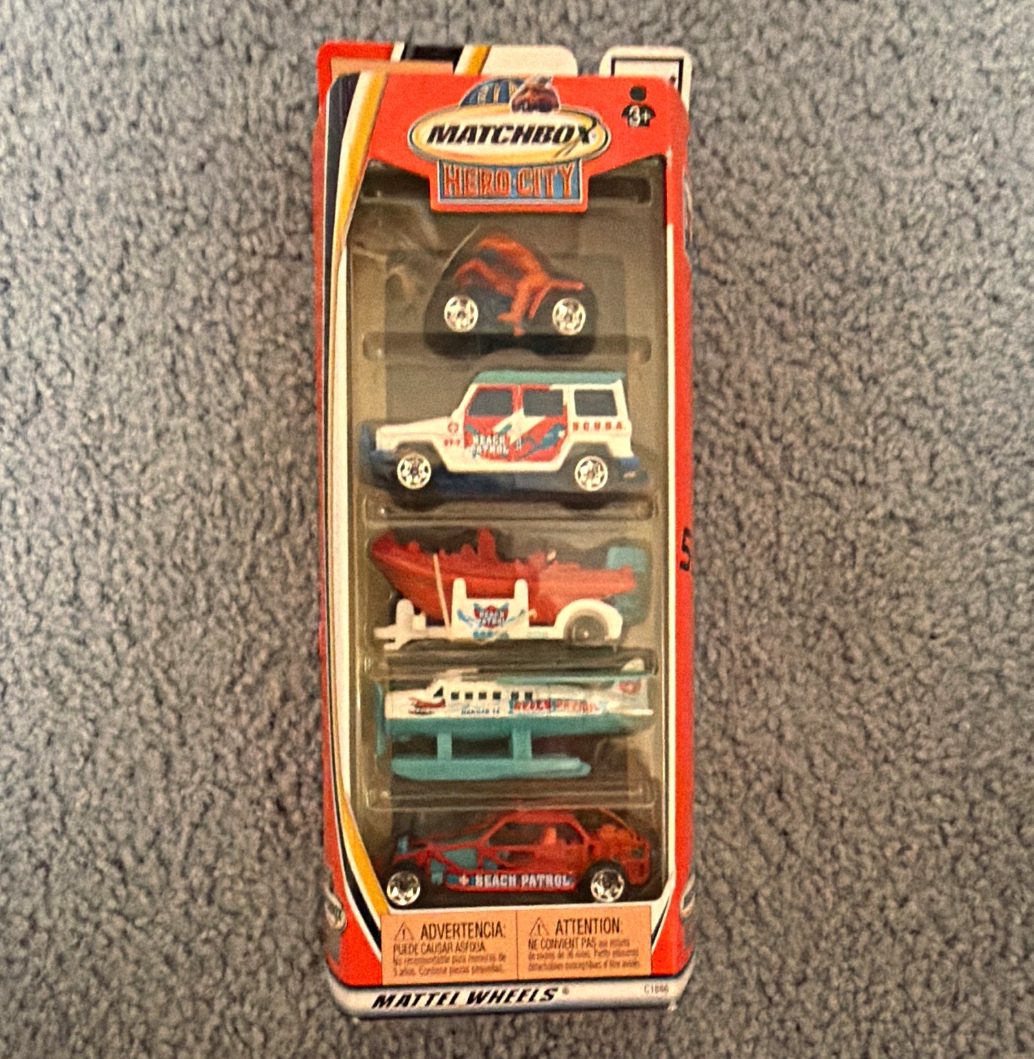 Matchbox Hero City Beach Patrol 5-Pack Diecast Cars 1:64 Unopened Box Matchbox Hero City Beach Patrol 5-Pack Diecast Cars 1:64 Unopened Box