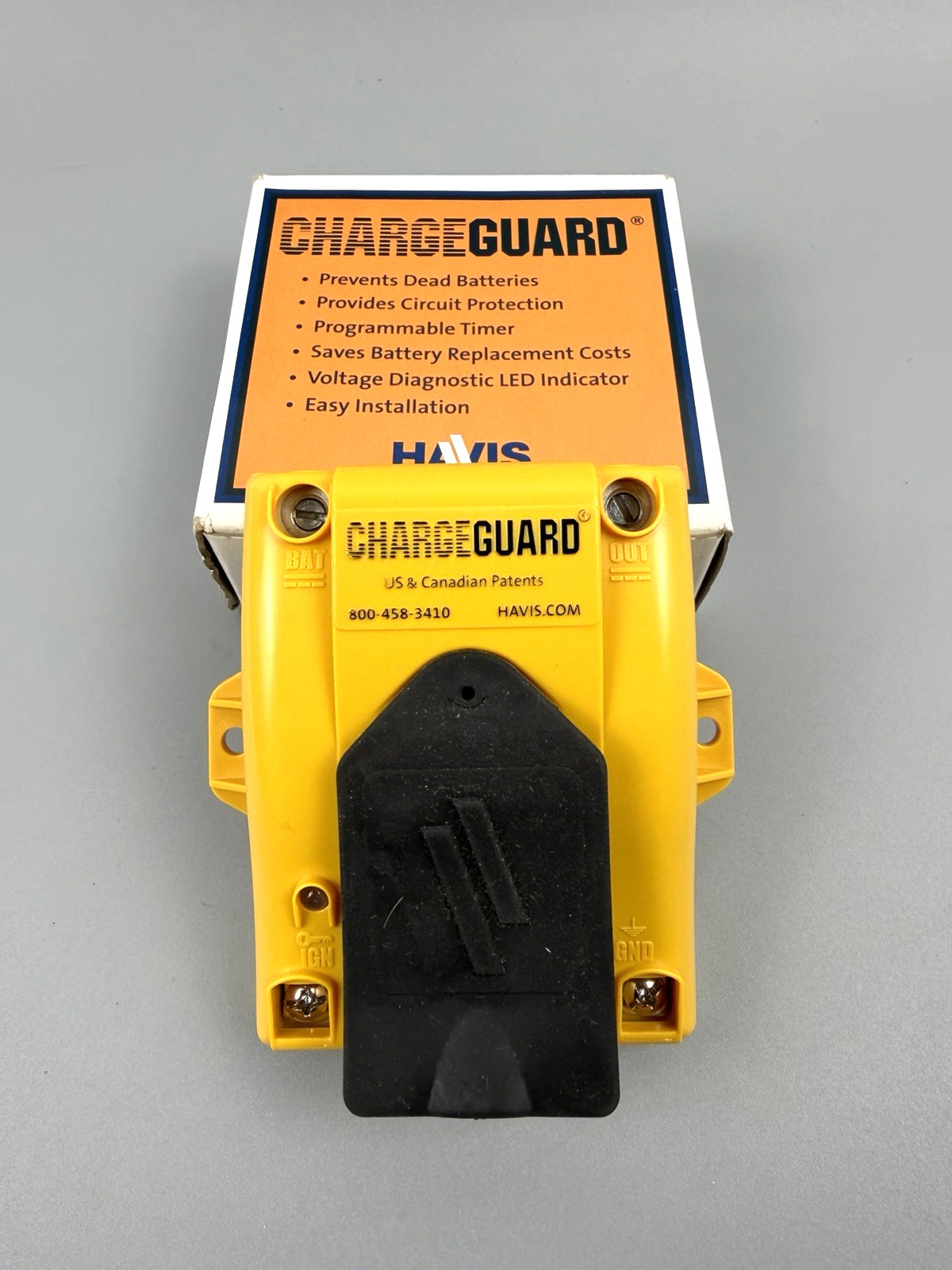 Havis ChargeGuard-Select CG-X Auto Shut-off Timer Circuit Protection 12V New