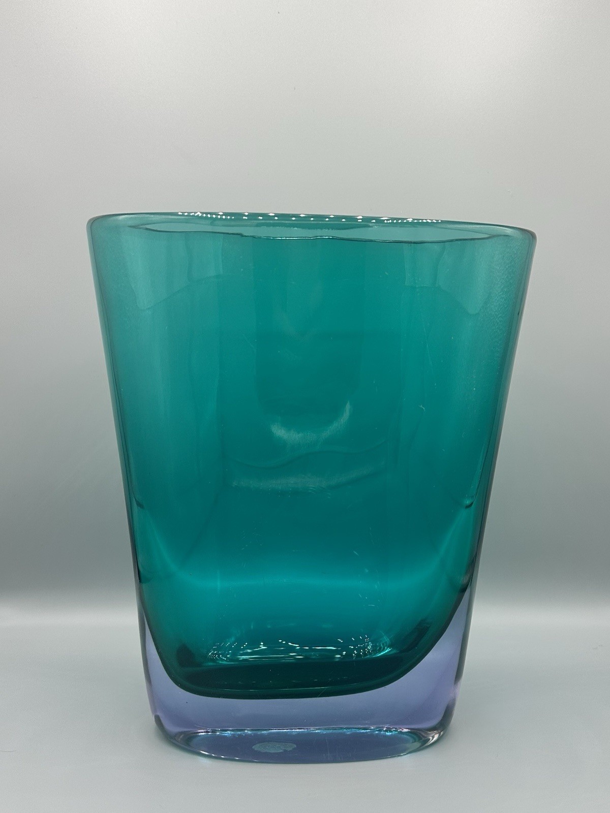 Flavio Poli - SVCC Murano - Sommerso Glass Vase c.1964 | 10” Mid-Century  