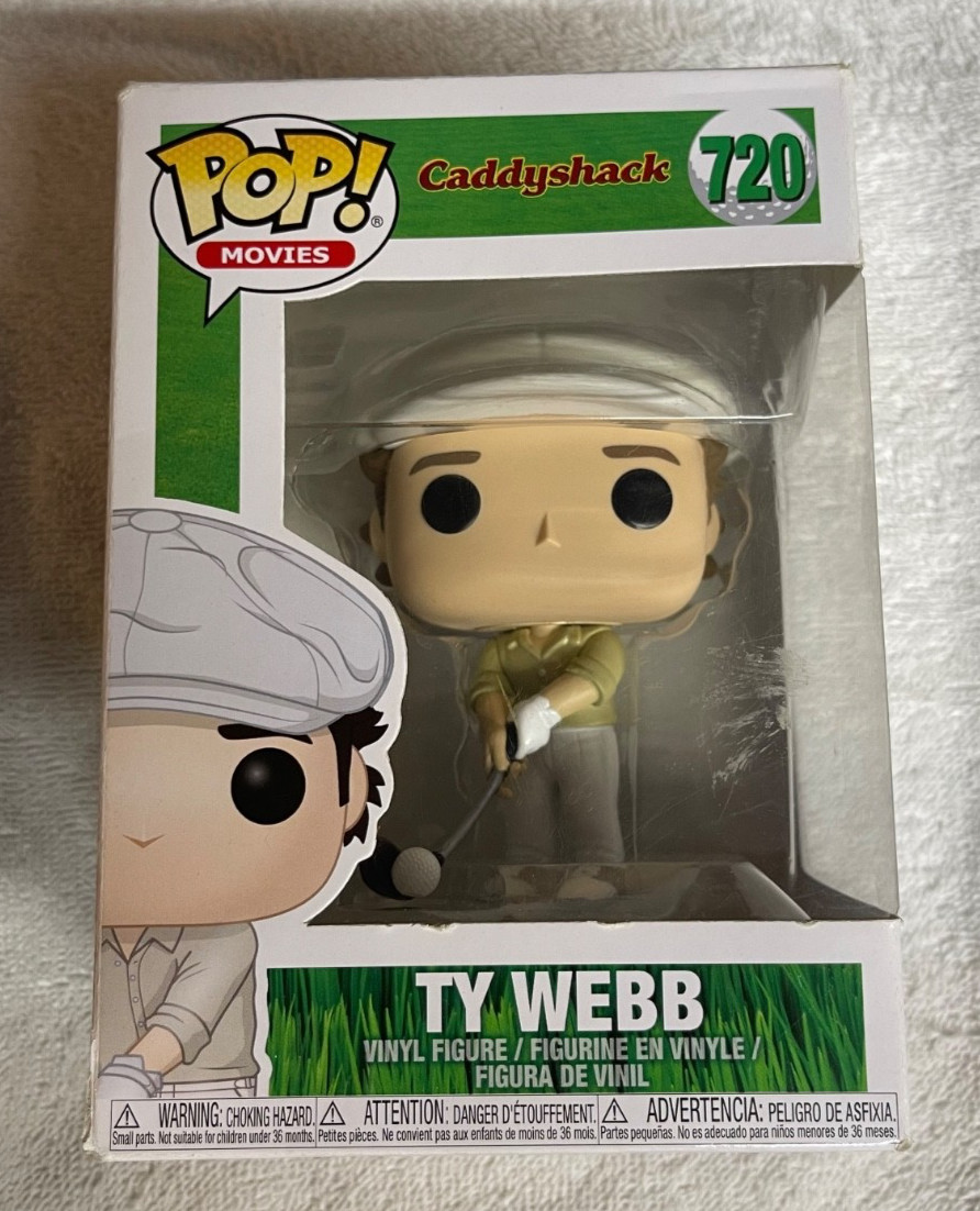 Funko Pop Movies: Caddyshack Ty Webb #720 Chevy Chase Vaulted Vinyl Figure Funko Pop Movies: Caddyshack Ty Webb #720 Chevy Chase Vaulted Vinyl Figure