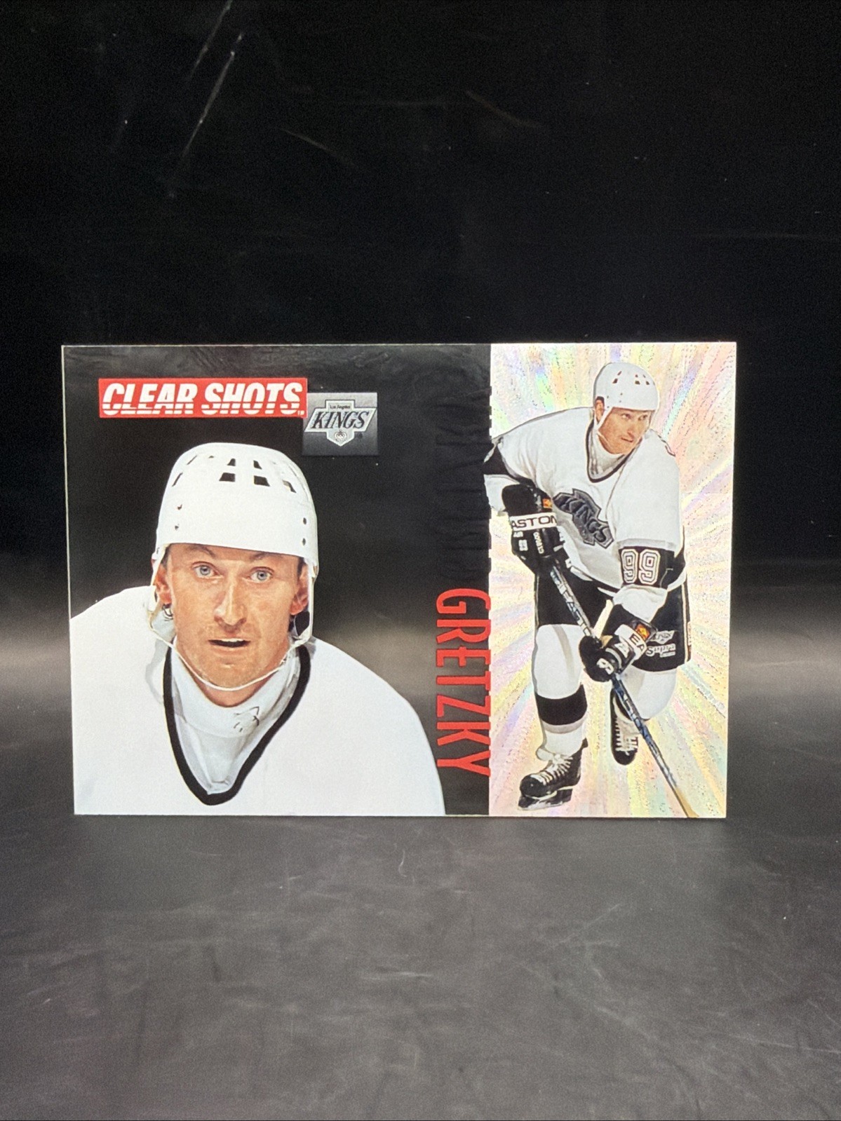 1995-96 Pinnacle - Clear Shots Wayne Gretzky #9