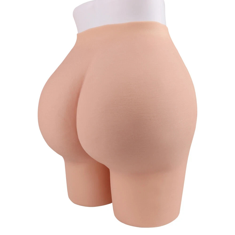 Big Hips Silicone Pants Open Crotch Pantsies Butt Enhance Shapewear Buttocks