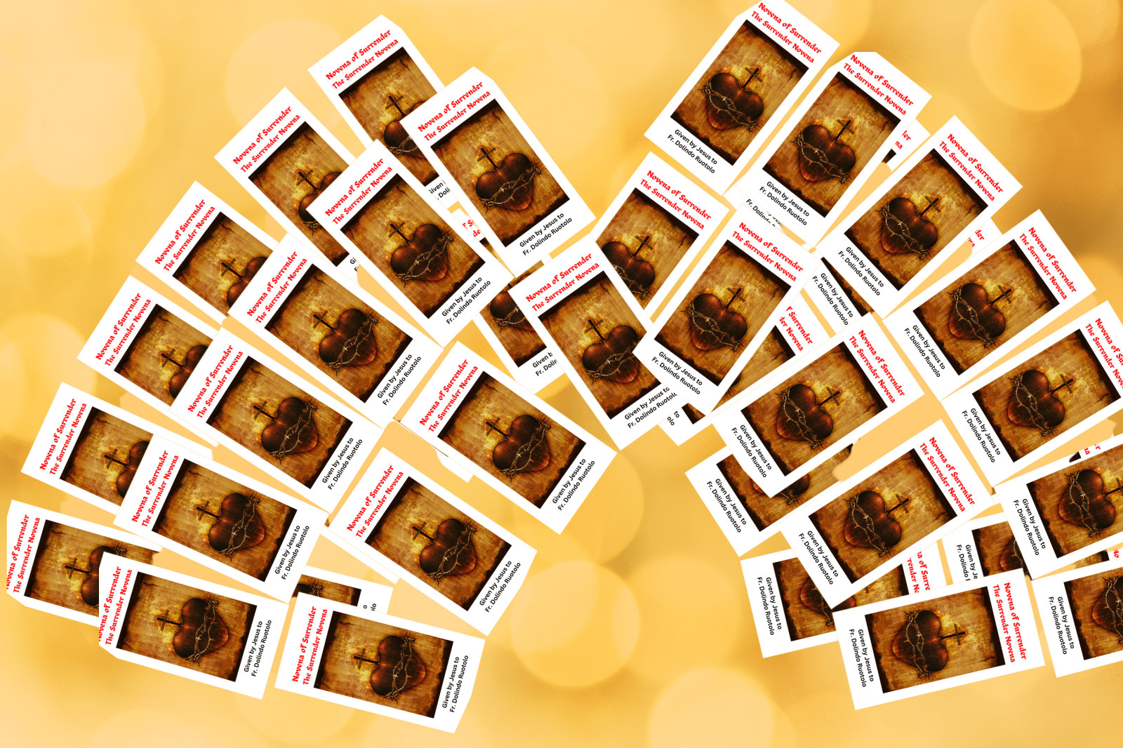 50 Pack The Surrender Novena Prayer Fr. Dolindo