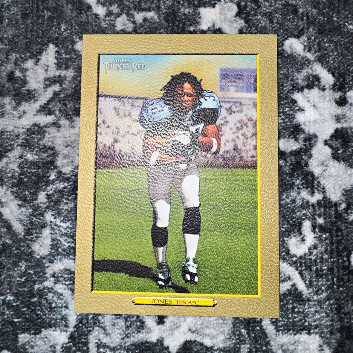 2006 Topps Turkey Red Adam “Pac Man” Jones Gold /50 #126