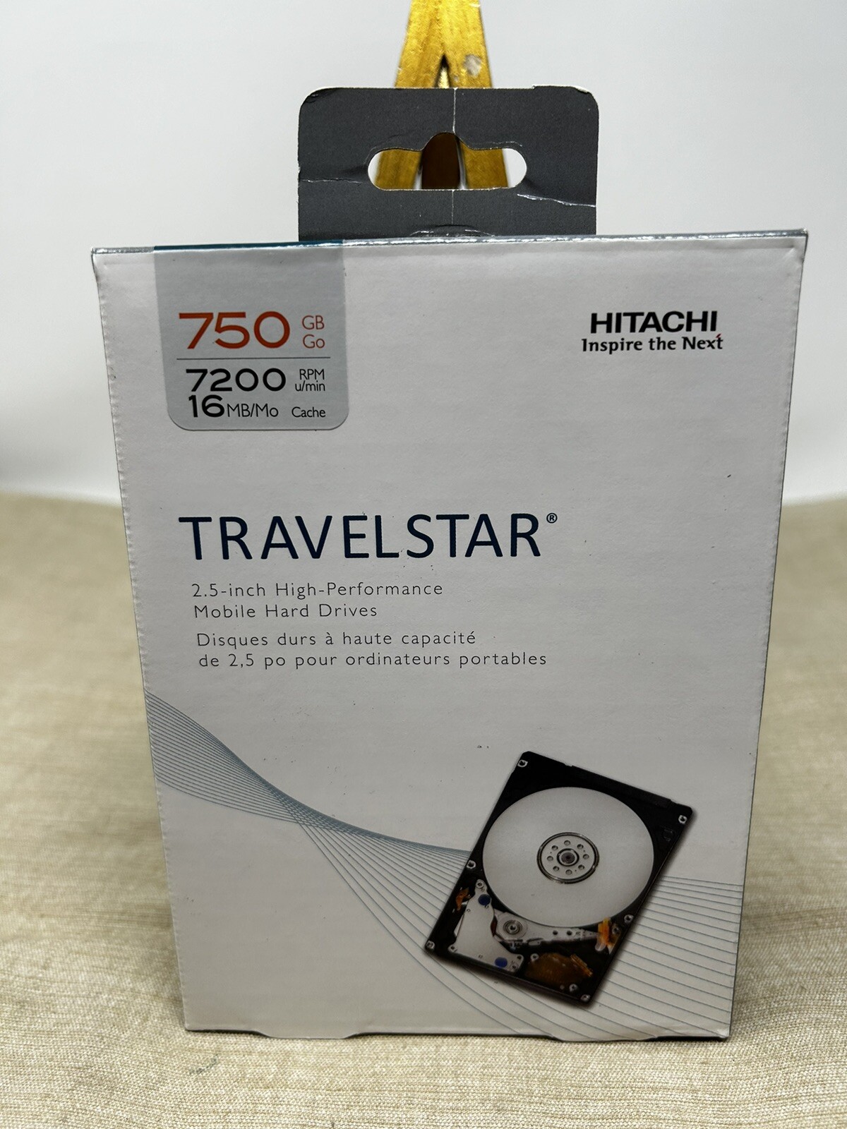 Hitachi Travelstar 7K750 750GB Hard Drive, 7200RPM,16GB Cache - HTS727550A9E364 Hitachi Travelstar 7K750 750GB Hard Drive, 7200RPM,16GB Cache - HTS727550A9E364