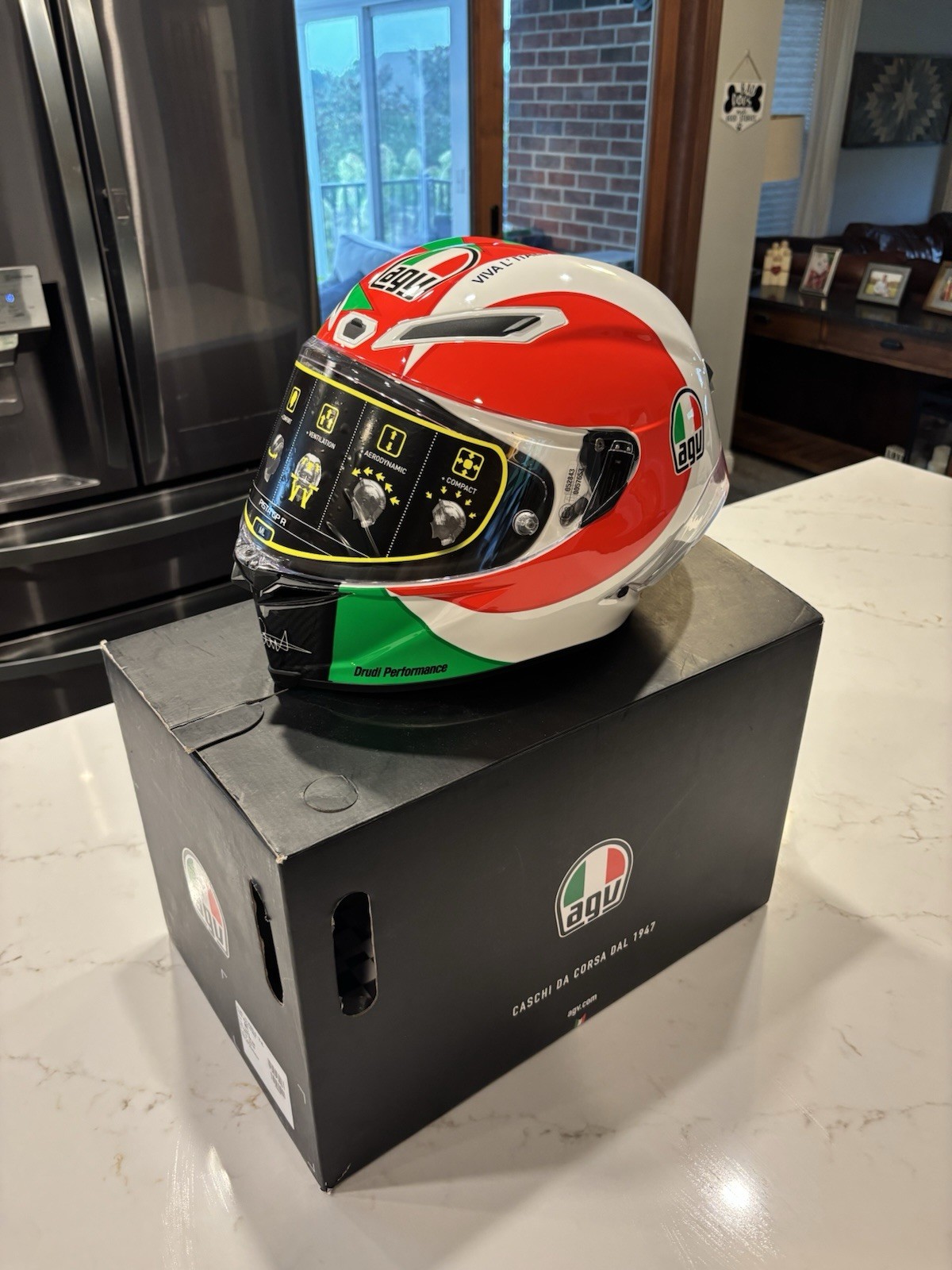 Agv Pista Gp R 2018 Rossi Mugello Agv Pista Gp R 2018 Rossi Mugello