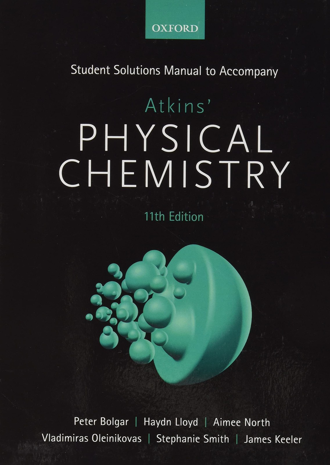 Student Solutions Manual to accompany Atkins\' Physical Chemist...