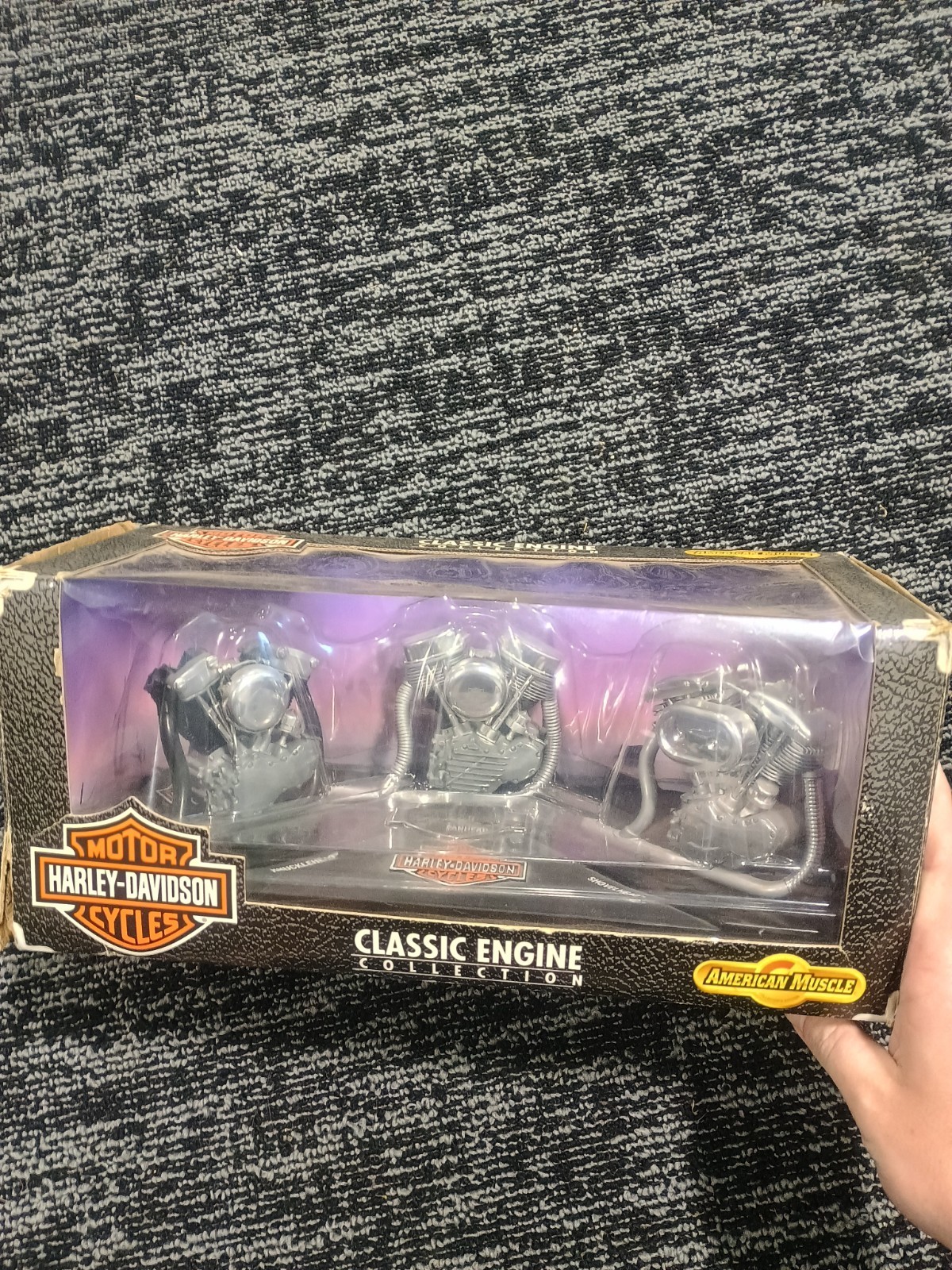 1998 Ertl Harley Davidson American Muscle Classic Engine Collection New  