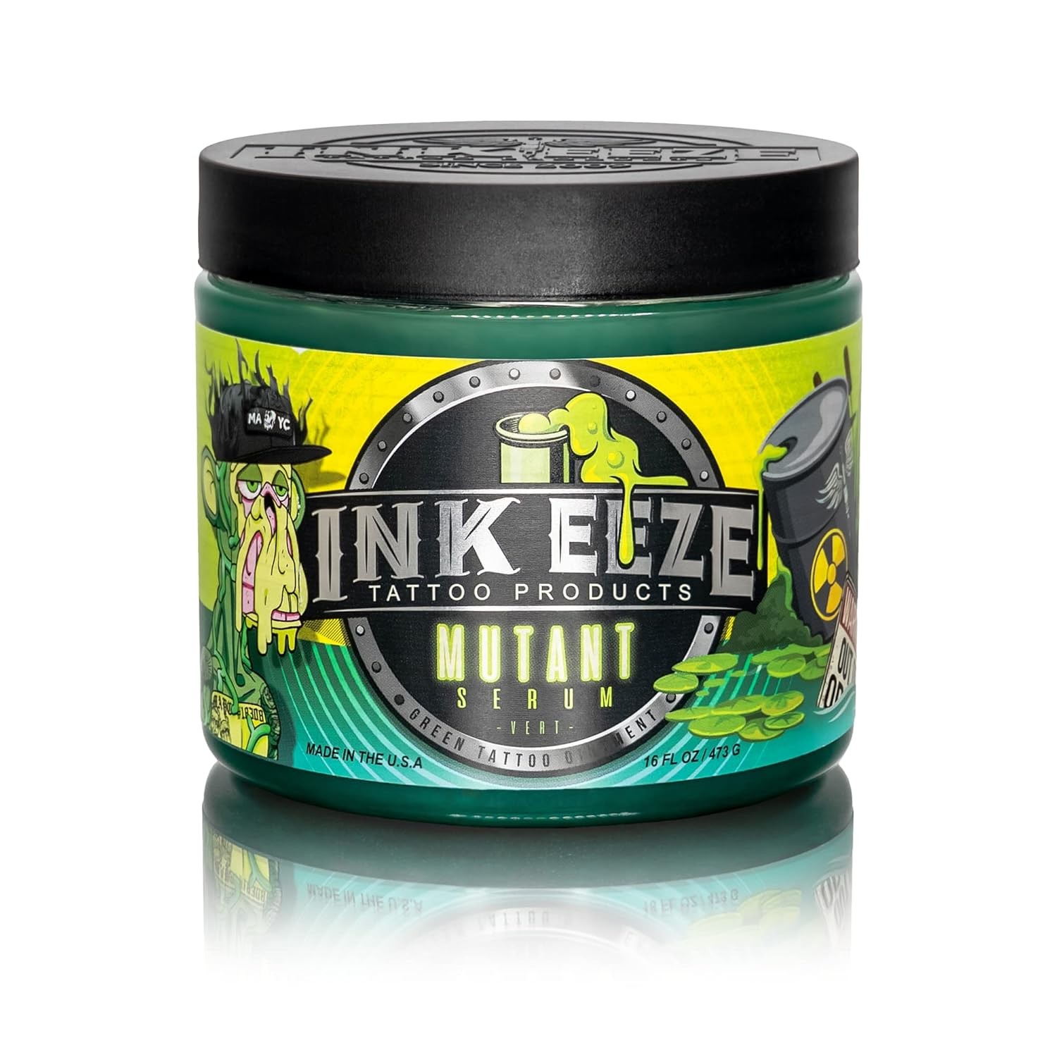 INKEEZE Mutant Serum Green Tattoo Ointment Limited 1pk, - INKEEZE Mutant Serum Green Tattoo Ointment Limited 1pk, -