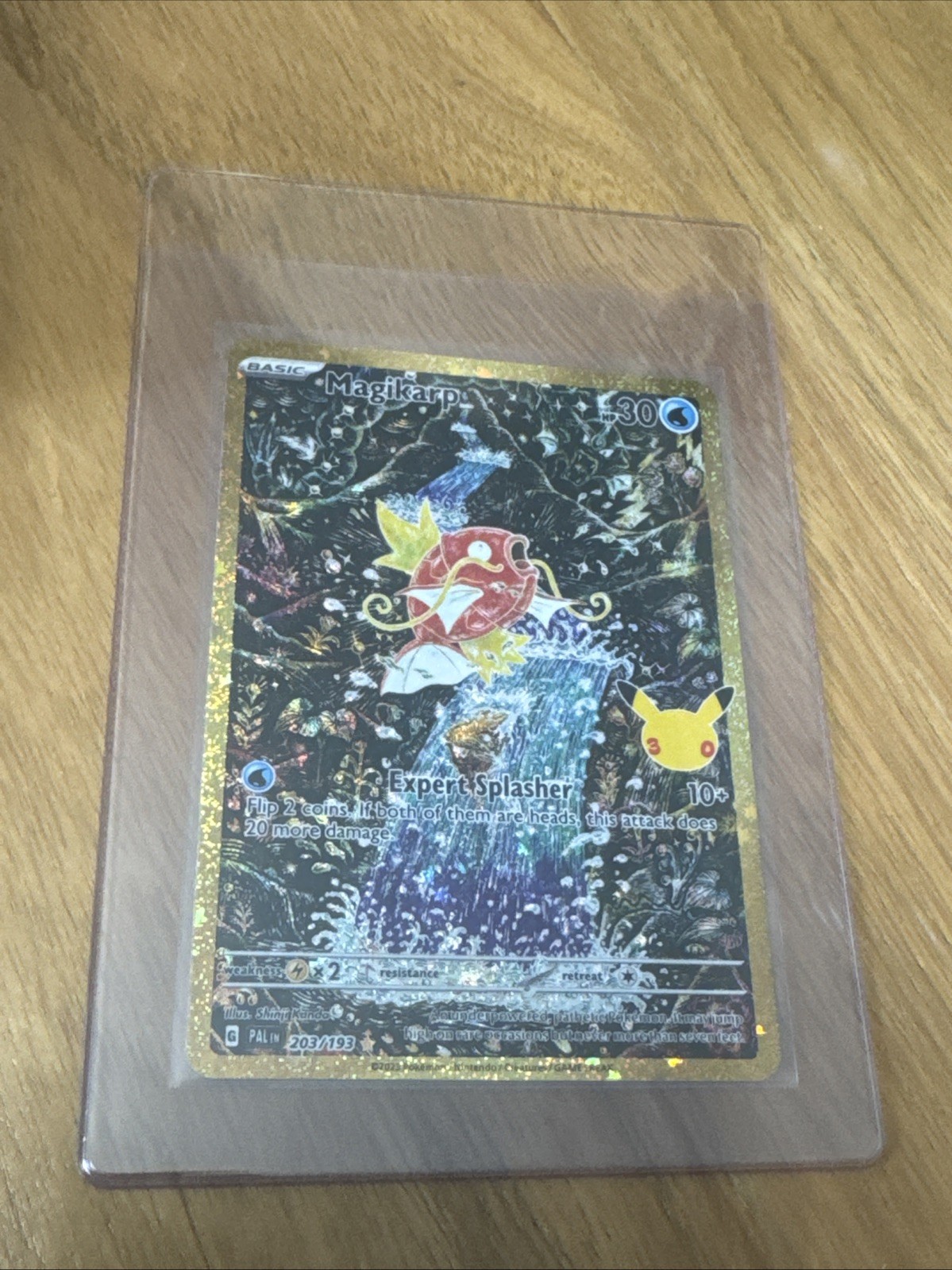 Pokemon 30th Celebration Magikarp 203/193 Classic Collection NM Pokemon 30th Celebration Magikarp 203/193 Classic Collection NM