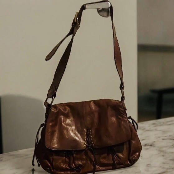 KOOBA Large Soft Handcrafted Genuine Leather Messenger handbag KOOBA Large Soft Handcrafted Genuine Leather Messenger handbag