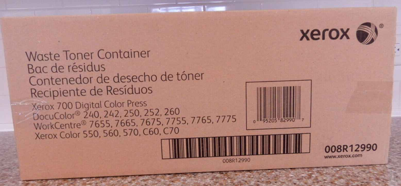 Xerox  008R12990 Waste Toner Container Brand New Genuine