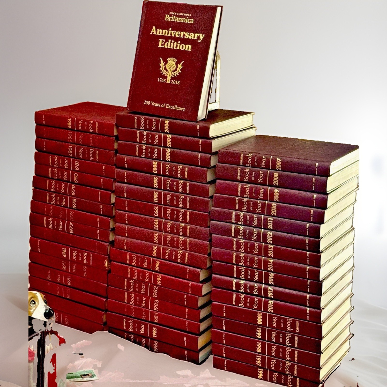 Britannica Anniversary Edition (1768-2018) Collector Edition + (1969- 2017)  #50