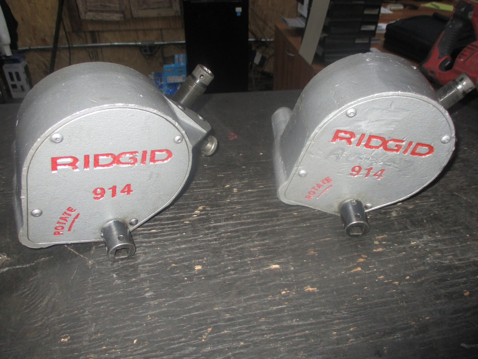 RIDGID 914 ROLL GROOVER  w/ 2-6