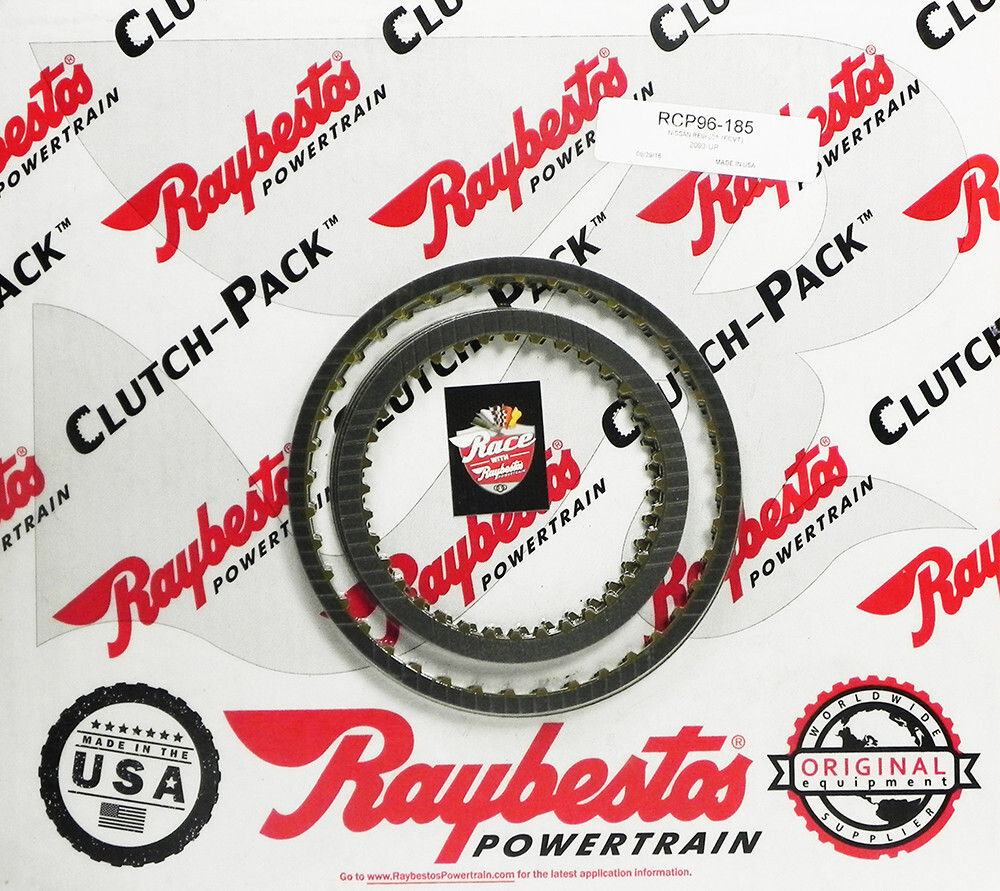 JATCO RE0F09A ECVT Transmission Friction Clutch Pack 2003-ON Raybestos RCP96-185 JATCO RE0F09A ECVT Transmission Friction Clutch Pack 2003-ON Raybestos RCP96-185