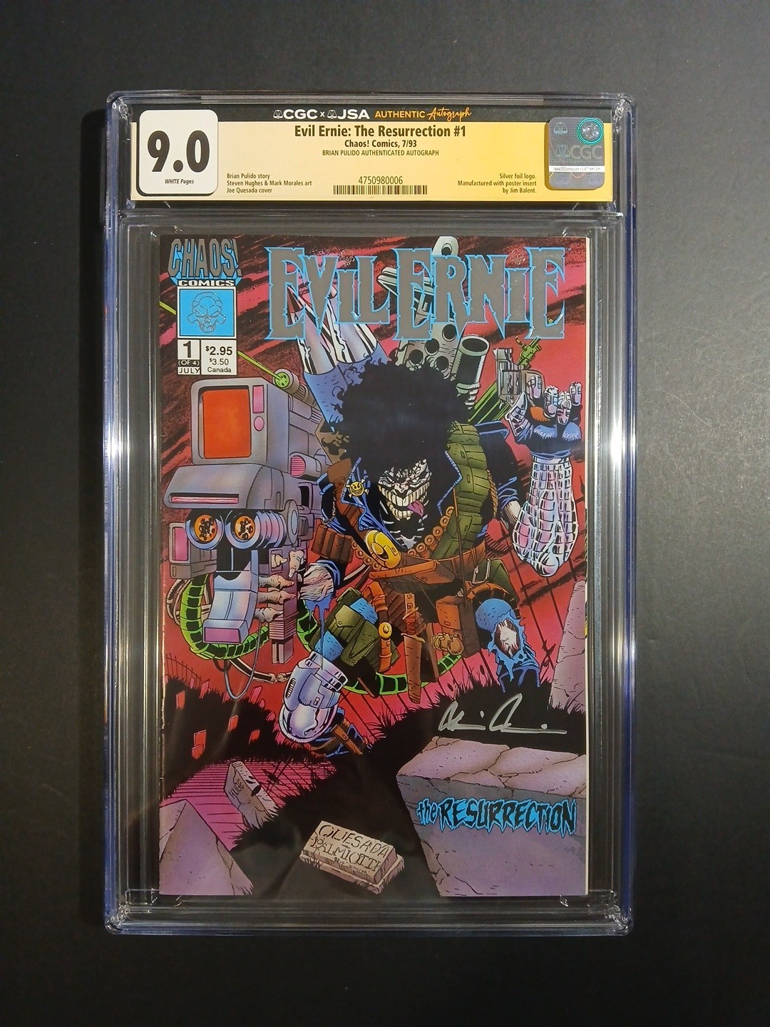 CGC Graded JSA Authenticated Autographed Comic Book CGC Graded JSA Authenticated Autographed Comic Book