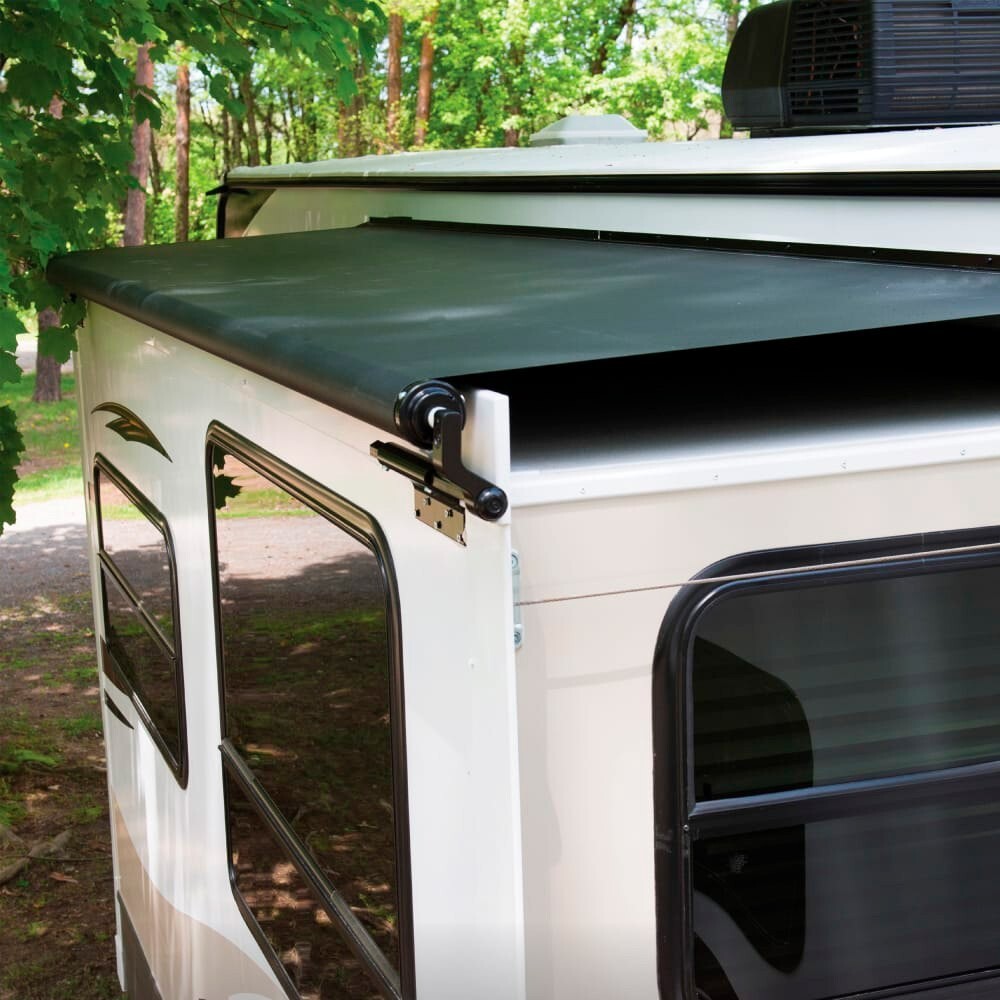 BLACK RV Slideout Topper Awning Fabric Replacement Cut to Fit 67