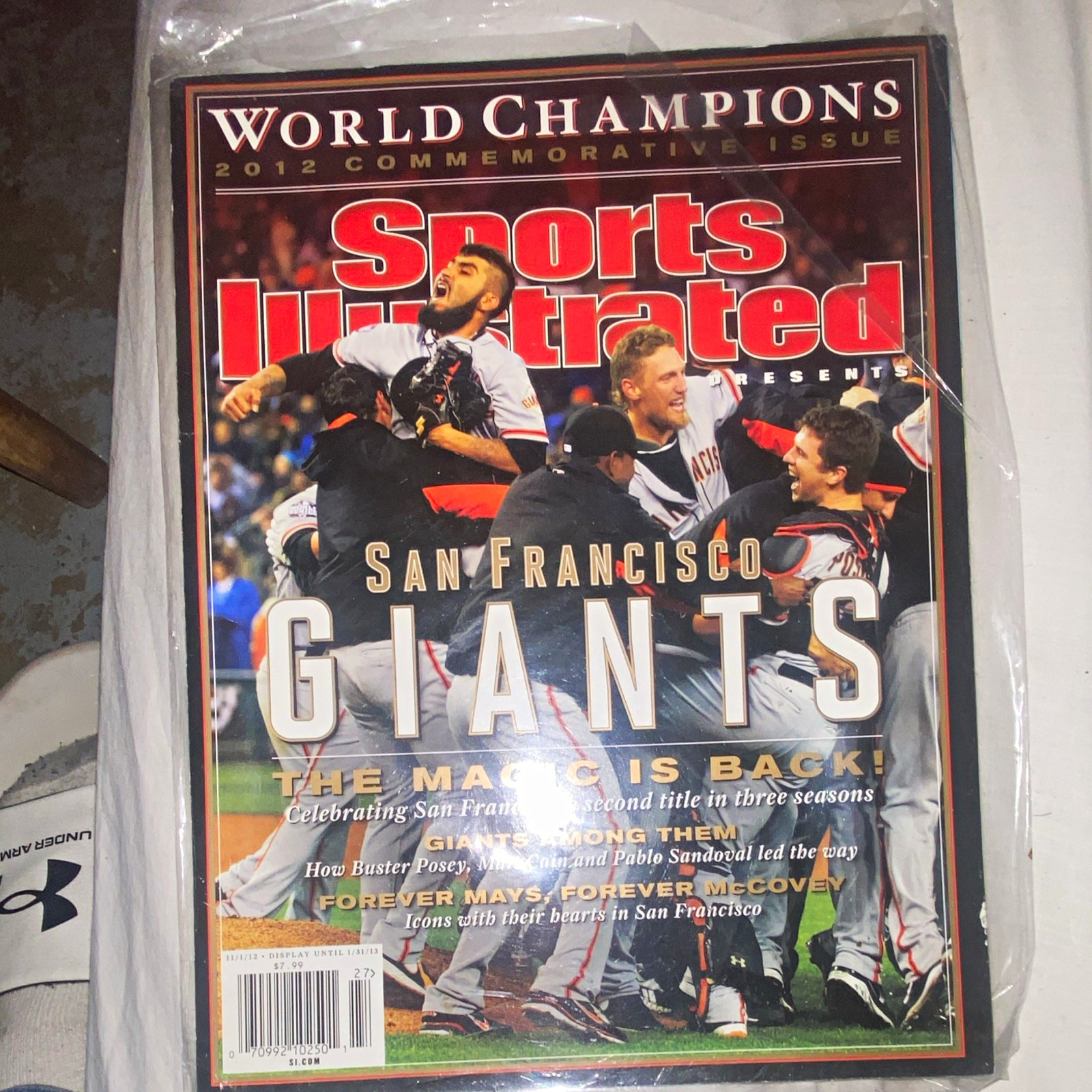 Sports Illustrated 2012 World Champions San Francisco Giants Commemorative Issue