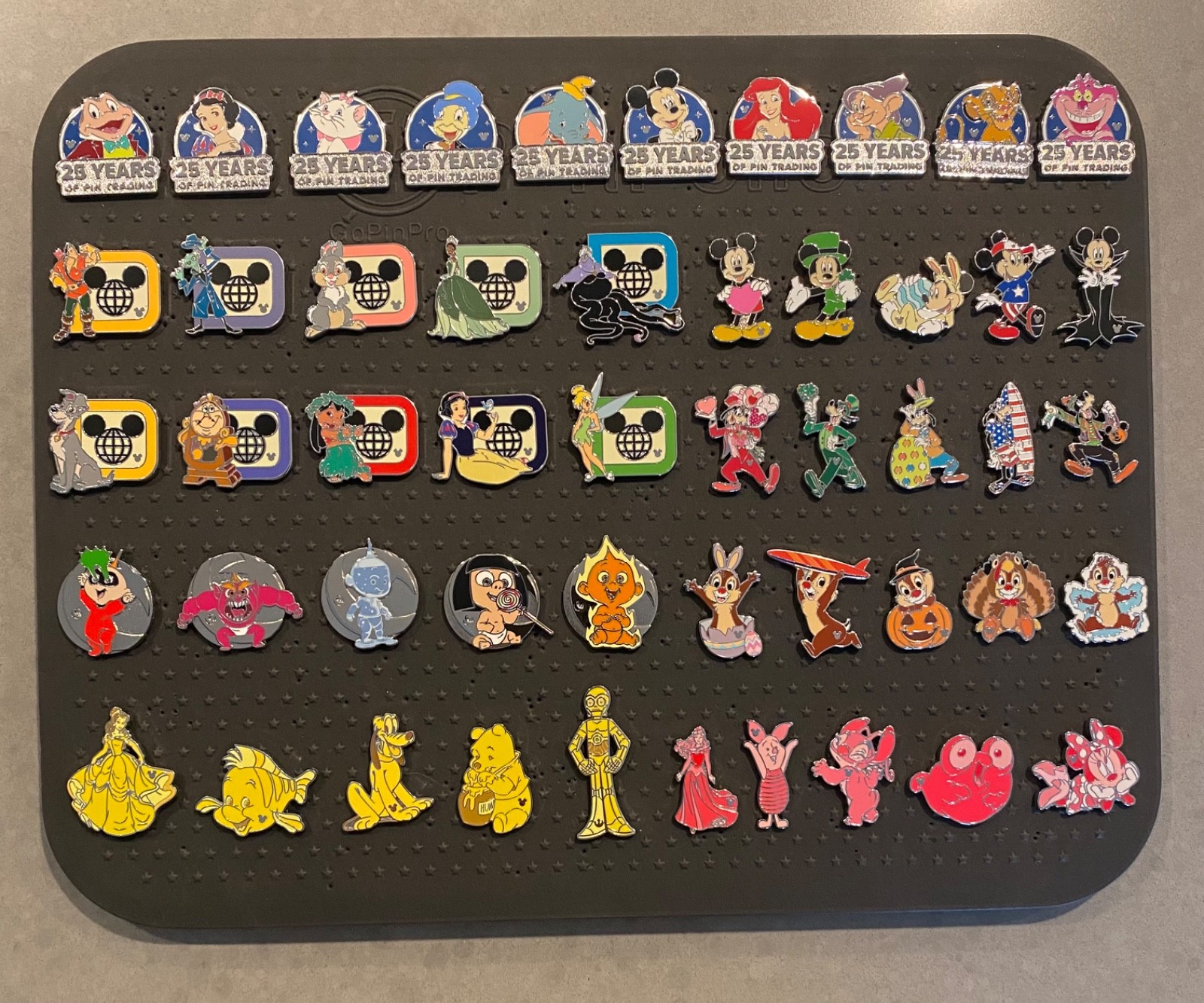 Authentic Diamond Disney Pins Miscellaneous Sets Lot (50 Pins) Authentic Diamond Disney Pins Miscellaneous Sets Lot (50 Pins)