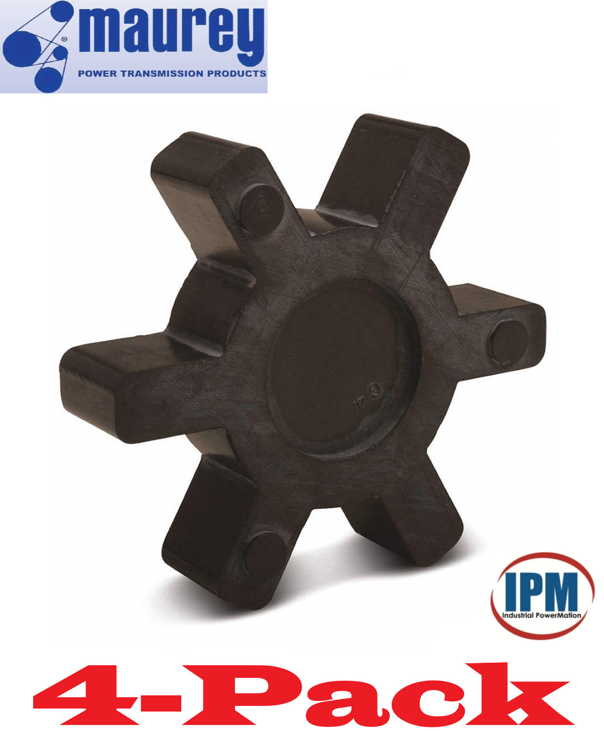 4-PACK L090-L095 MAUREY L090/L095 Buna-N Jaw Coupling Insert Spider BRAND NEW