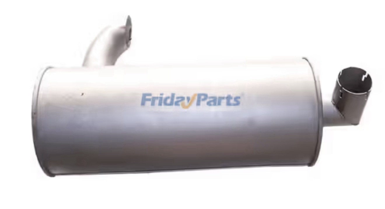 Muffler Silencer Isuzu 4256163 6BD1 For Hitachi EX200-2 EX200-3 EX200LC-2
