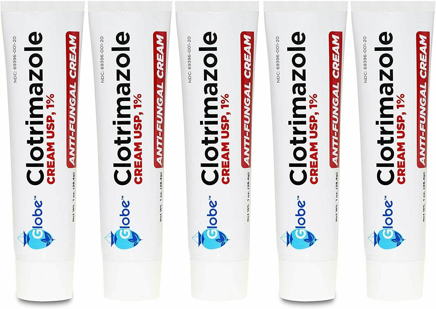 Antifungal for Athletes Foot, Jock Itch,Skin Fungus And ringworm  5 Pack 