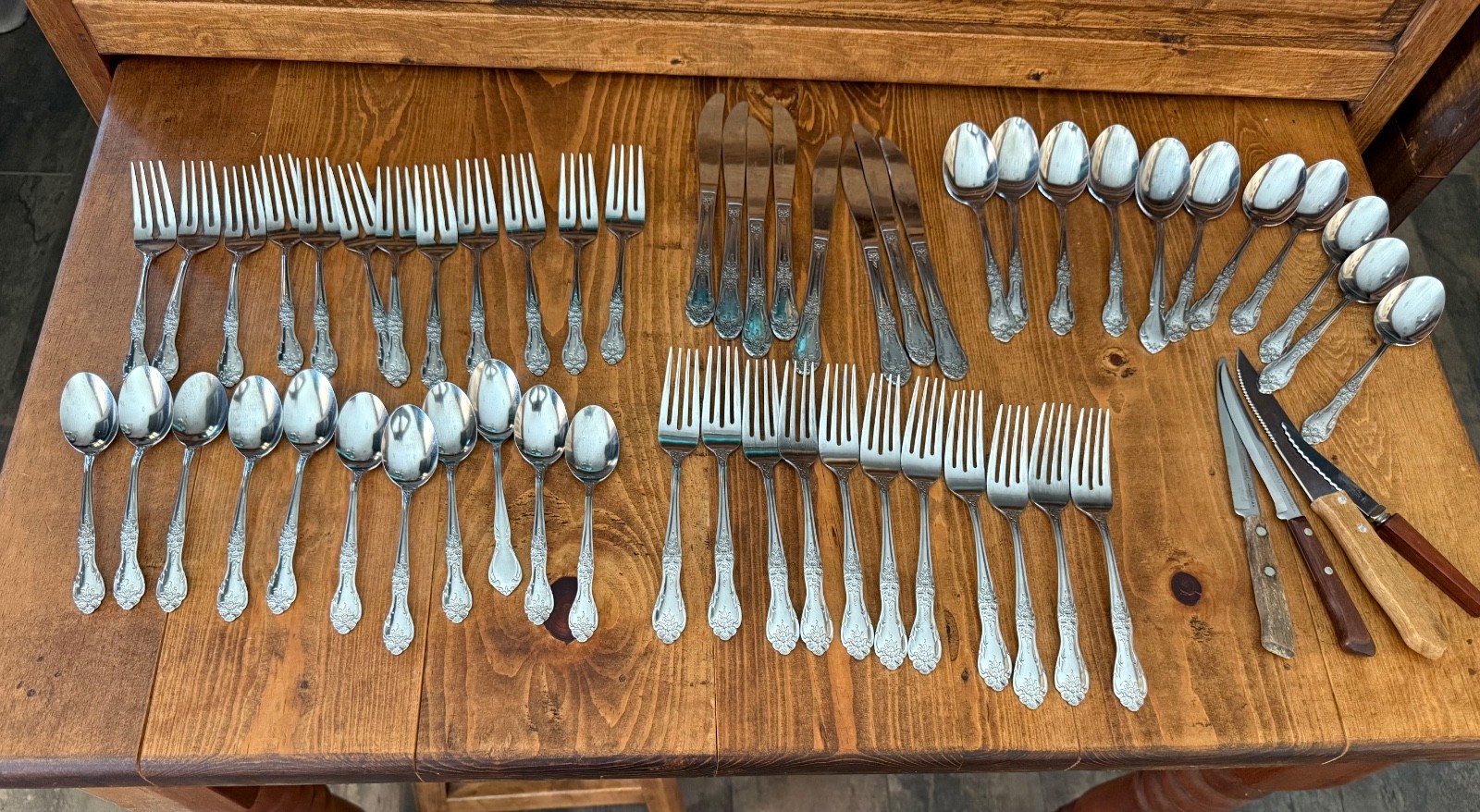 Vintage Rogers Stainless Silverware Japan