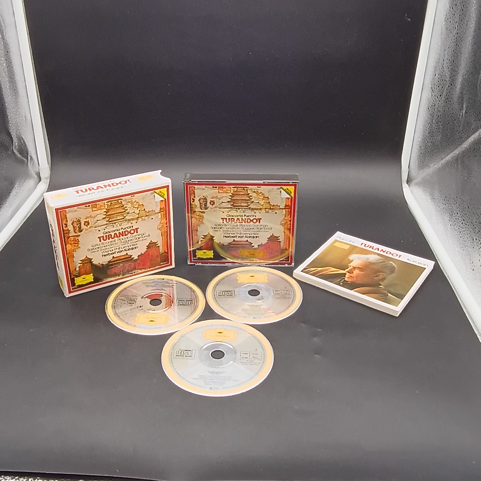 Giacomo Puccini Turandot 3‑CD Box Set – Deutsche Grammophon Opera