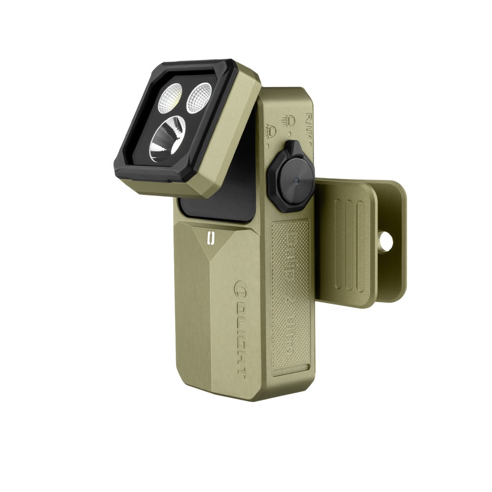 Olight Oclip 2 Ultra Olive Green Flashlight, UV/Floodlight/Red/Spotlight, 580 Lu Olight Oclip 2 Ultra Olive Green Flashlight, UV/Floodlight/Red/Spotlight, 580 Lu
