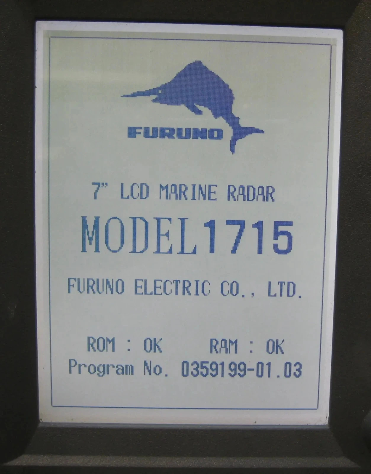 For Furuno 1715 Marine Radar RDP-142 LCD Display Screen 20441-3 rdp142