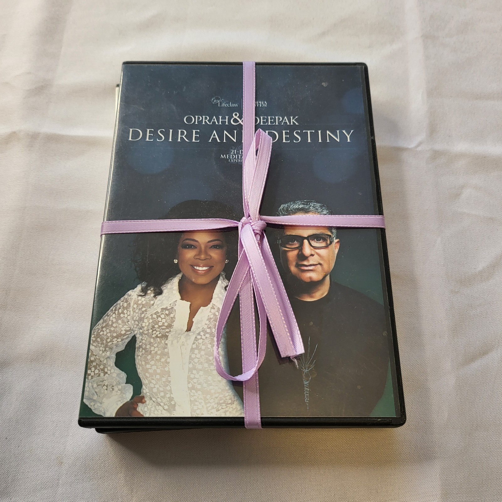 New Sealed Oprah & Deepak 21 Day Meditation Challenge Desire & Destiny New Sealed Oprah & Deepak 21 Day Meditation Challenge Desire & Destiny
