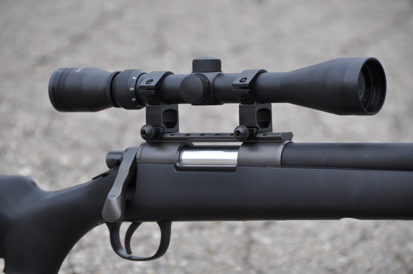 Well VSR10 Style MB Airsoft Sniper Rifle Gun 9 X  Magnify 500 FPS