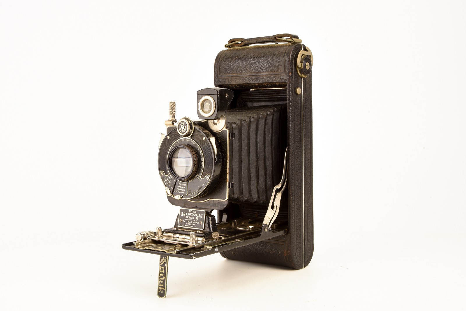 Kodak No 1A Series III 6.5x11cm 116 Roll Film Folding Camera Vintage V36