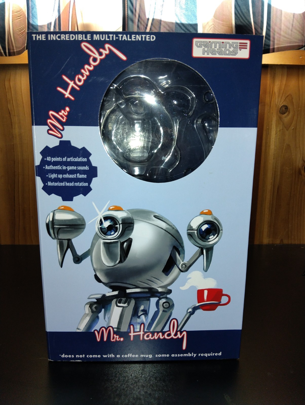 MR HANDY FIGURINE Official Bethesda Gear 1/6 Scale MR HANDY FIGURINE Official Bethesda Gear 1/6 Scale