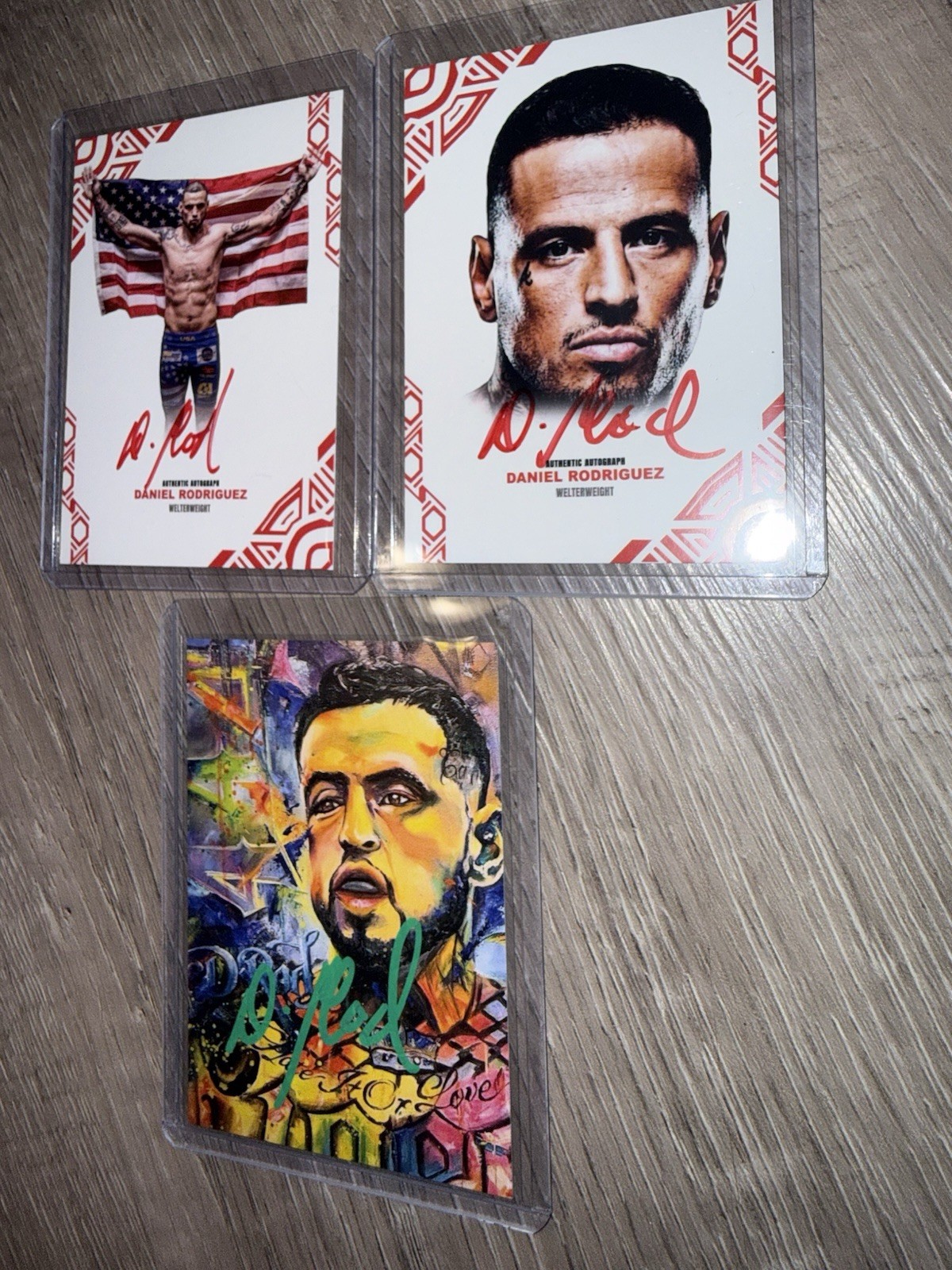 Daniel Rodriguez UFC “D Rod” Autograph Collectors Fantasy Cards Daniel Rodriguez UFC “D Rod” Autograph Collectors Fantasy Cards