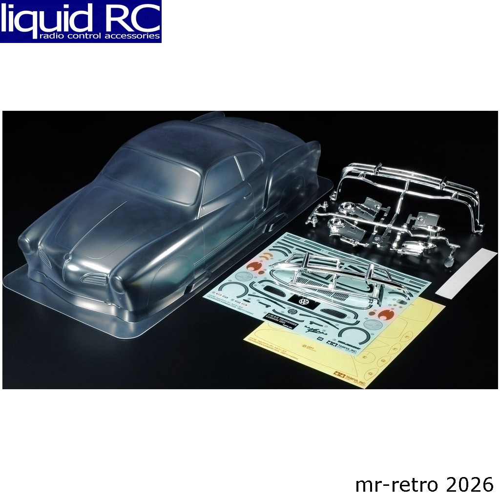 Tamiya 51635 1:10 Volkswagen Karmann Ghia Body Parts Set