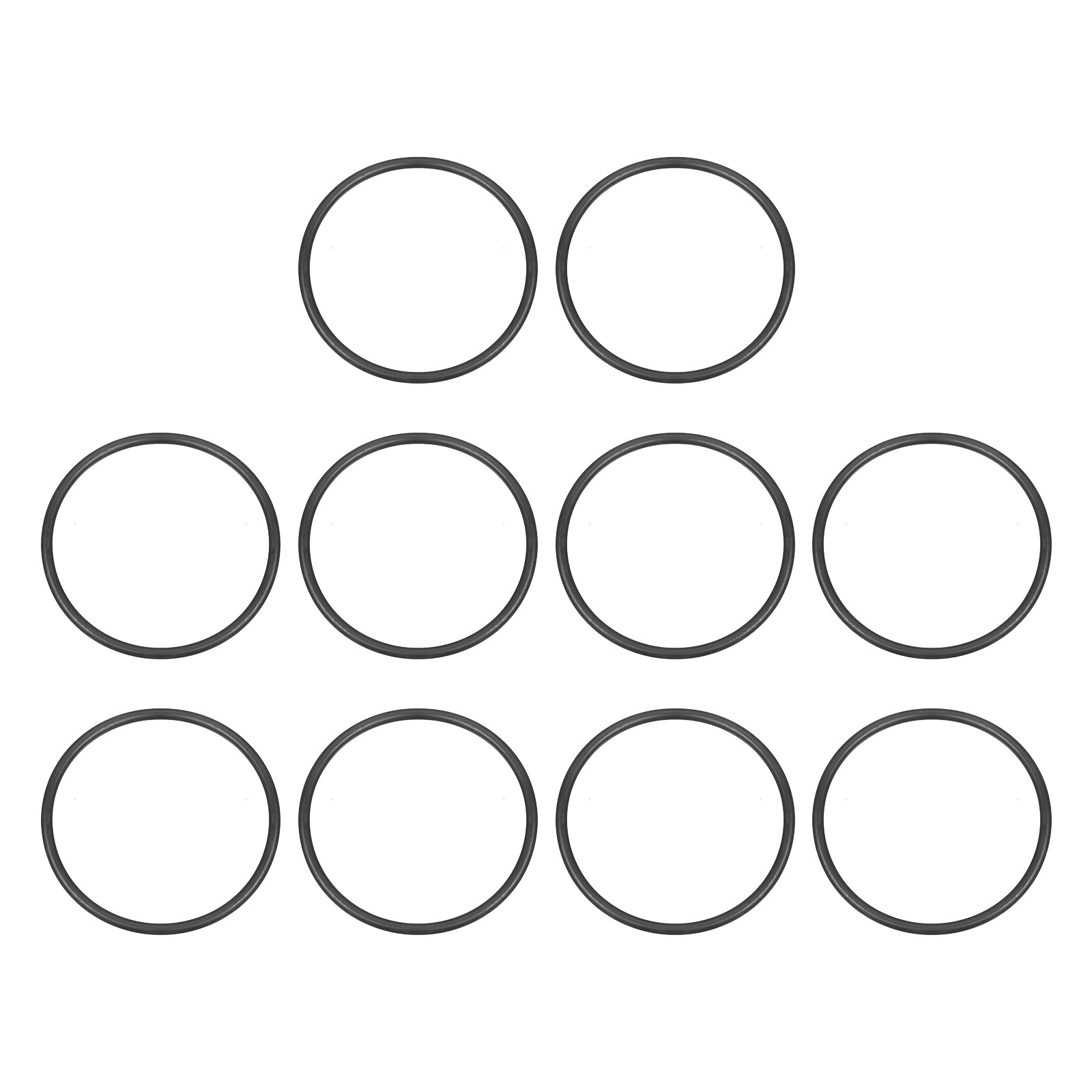 10Pcs AS-230 EPDM O-rings 70 Durometer 2-1/2\