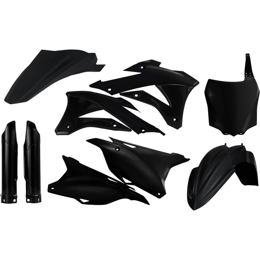 Acerbis Full Plastic Kit - Black 2374110001