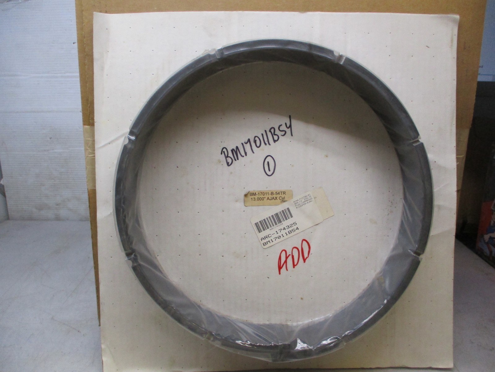 COOPER-AJAX  BM17011B54 PISTON RING 13