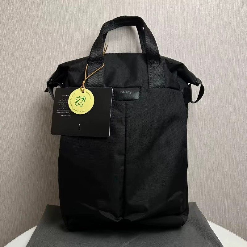 🎒 NEW Bellroy Tokyo Totepack Black Convertible Backpack Tote Laptop 20L
