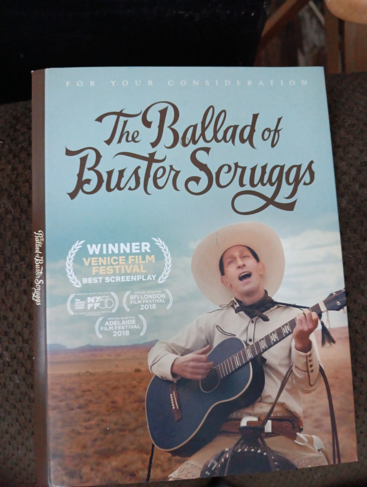 THE BALLAD OF BUSTER SCRUGGS FYC For Your Consideration DVD Coen Brothers